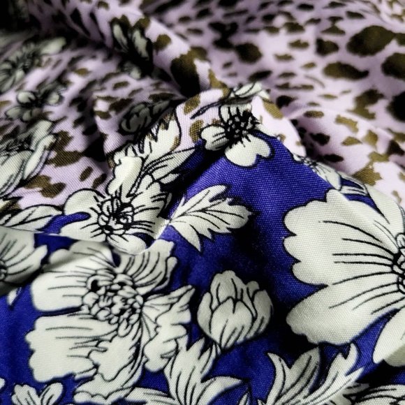 Pattern Mix SKIRT ~ Pale Lavender Animal Print o'e - Picture 5 of 14